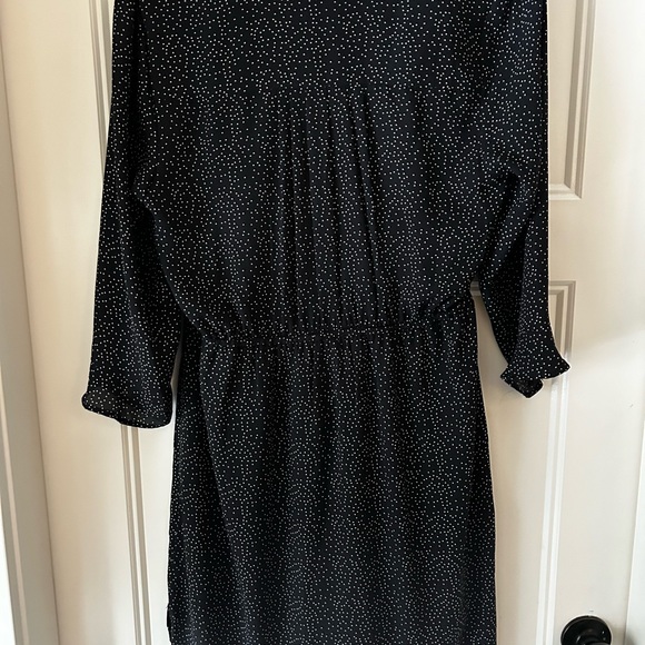 Black and white tiny polkadot dress - Picture 2 of 2